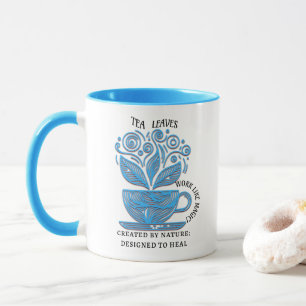 Beautiful Tea Lover Gift Mug for Wellness