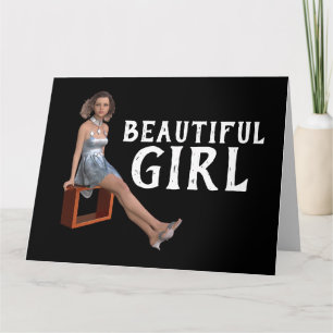 BEAUTIFUL TEEN GIRL HAPPY BIRTHDAY CARDS