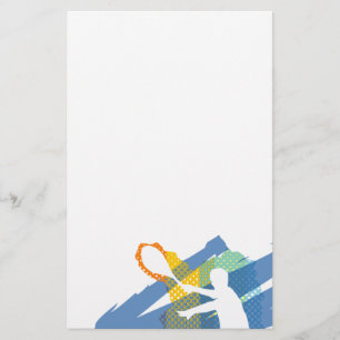 Beautiful Tennis Stationary / Letterhead
