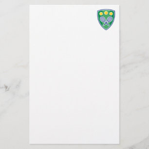 Beautiful Tennis Stationery and Letterheads