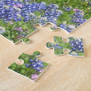 Beautiful Texas Bluebonnets Puzzle