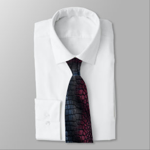 Beautiful Thank You Gifts Crocodile Print Tie