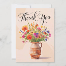 Beautiful Thank You Greeting Card