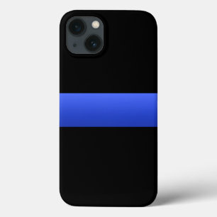 Beautiful Thin Blue Line Police Gradient iPhone 13 Case