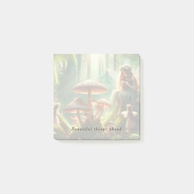 Beautiful Things Ahead Desk Notes - Post-It Notes (Front)