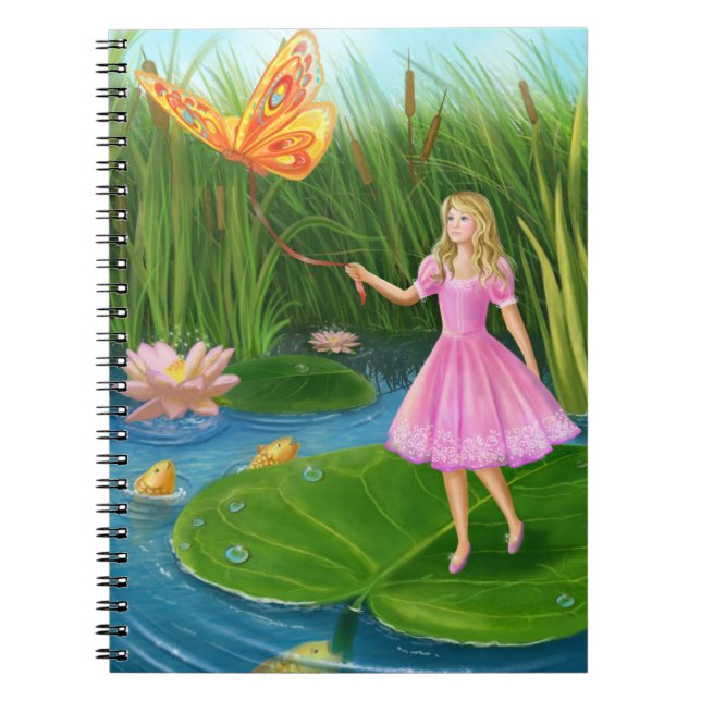 Beautiful Thumbelina Notebook (Front)