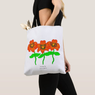 Beautiful Tiger Lilies All Over Print Tote Bag
