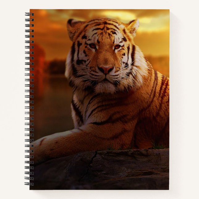 Beautiful Tiger Notebook (Front)