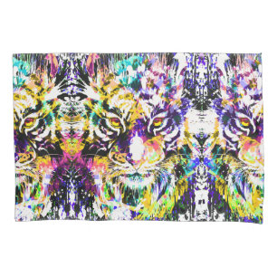 Beautiful Tiger Pillowcase - Colourful Tiger