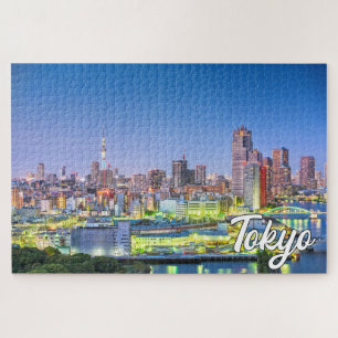 Beautiful Tokyo, Japan Jigsaw Puzzle