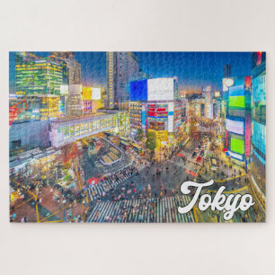Beautiful Tokyo, Japan Jigsaw Puzzle