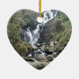 Beautiful Torc Waterfall, Killarney Ireland Ceramic Ornament