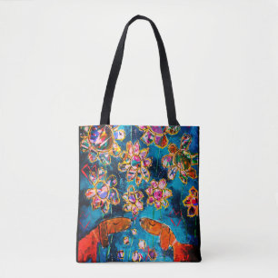 Beautiful tote bag 'Daschunds in Love'