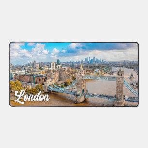 Beautiful Tower Bridge, London, England Desk Mat