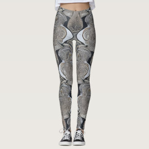 Beautiful Traditional Abstract Art Leggings