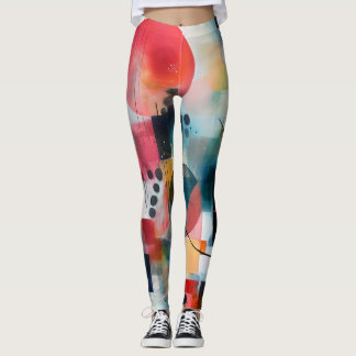 Beautiful Traditional Abstract Art Leggings