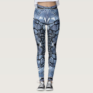 Beautiful Traditional Abstract Art Leggings