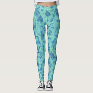 Beautiful Traditional Abstract Art Leggings