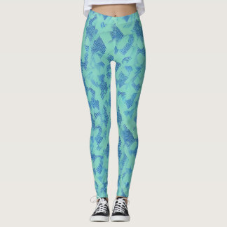 Beautiful Traditional Abstract Art Leggings