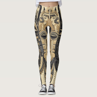 Beautiful Traditional Abstract Art Leggings