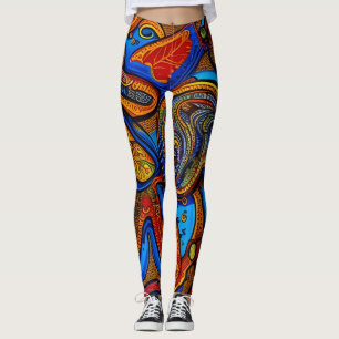 Beautiful Traditional abstract Leggings
