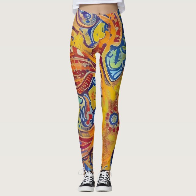 Beautiful Traditional Leggings (Front)