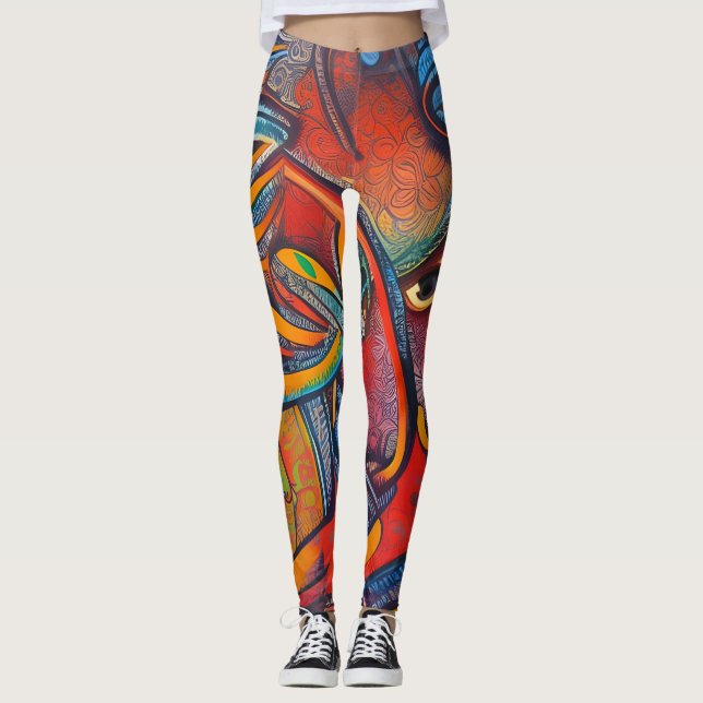 Beautiful Traditional Leggings (Front)