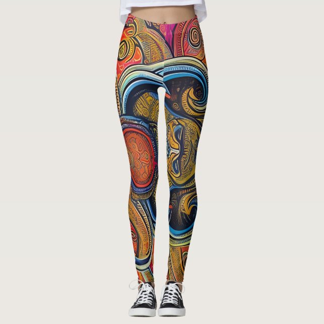 Beautiful Traditional Leggings (Front)