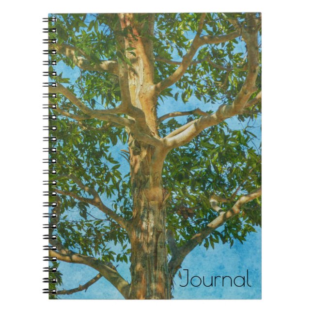 Beautiful Tree and Sky Art Journal (Front)