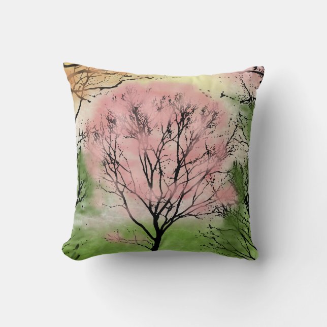 Beautiful Tree Pillow (Front)