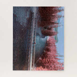 Beautiful Trees & Stream Jigsaw Puzzle