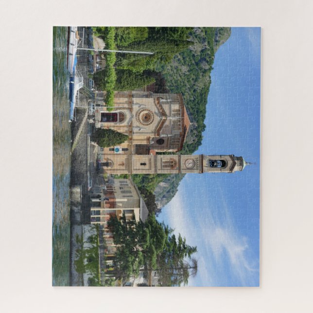 Beautiful Tremezzo Lake Como Italy Jigsaw Puzzle (Vertical)