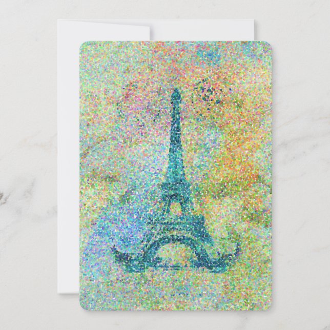 Beautiful trendy girly vintage Eiffel Tower (Front)