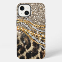 Beautiful Trendy Leopard Faux Animal Print Case-Ma