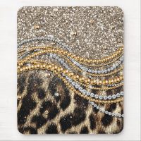 Beautiful Trendy Leopard Faux Animal Print