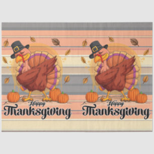 Beautiful Trendy Thanksgiving Autumn Collection Tissue Paper