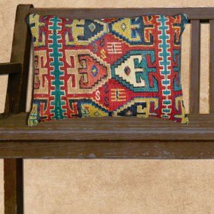 Beautiful Tribal Antique Kilim Carpet Design  Decorative Cushion