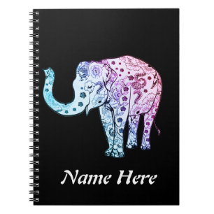 Beautiful Tribal Elephant Notebook