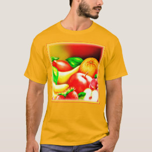 Beautiful Tropical Fruits Painting. Buy Now T-Shirt