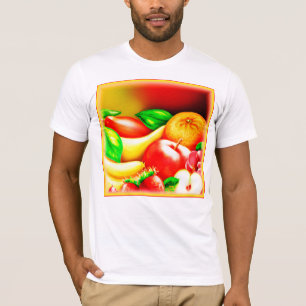 Beautiful Tropical Fruits Painting. Buy Now T-Shirt
