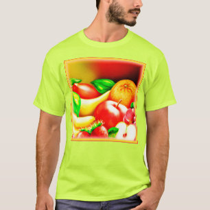 Beautiful Tropical Fruits Painting. Buy Now T-Shirt
