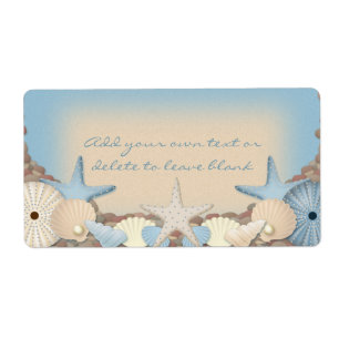 Beautiful Tropical Theme Beach Shells