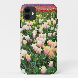 Beautiful Tulip Field, Oregon iPhone 11 Case