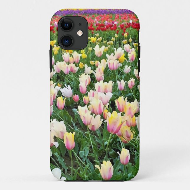 Beautiful Tulip Field, Oregon Case-Mate iPhone Case (Back)