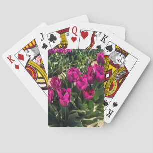 Beautiful Tulips Playing Cards