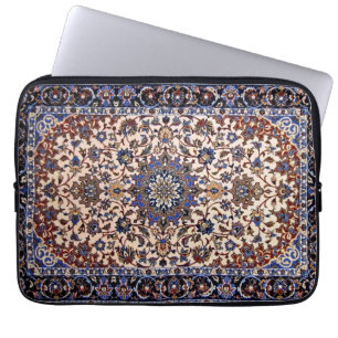 Beautiful turkish design carpet laptop sleeve