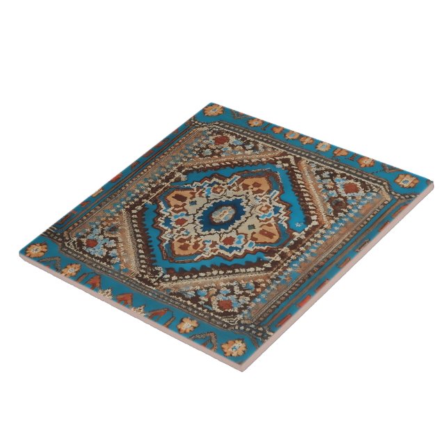 Beautiful Turkish Old Pattern Modern Collection Ceramic Tile (Side)