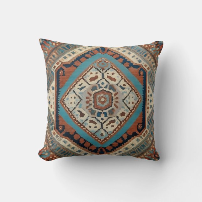Beautiful Turkish Old Pattern Popular Collection Cushion (Front)