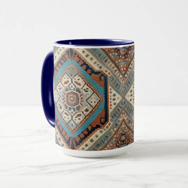 Beautiful Turkish Old Pattern Popular Collection Mug (Front Left)