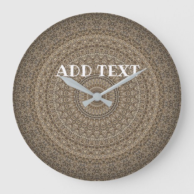 Beautiful Turkish style Large Clock (Front)